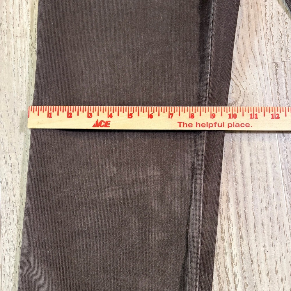 Vtg Levis 559 Corduroy Jeans Brown Relaxed Fit Straight Red Tab Y2K 32x30 HK - Picture 5 of 11